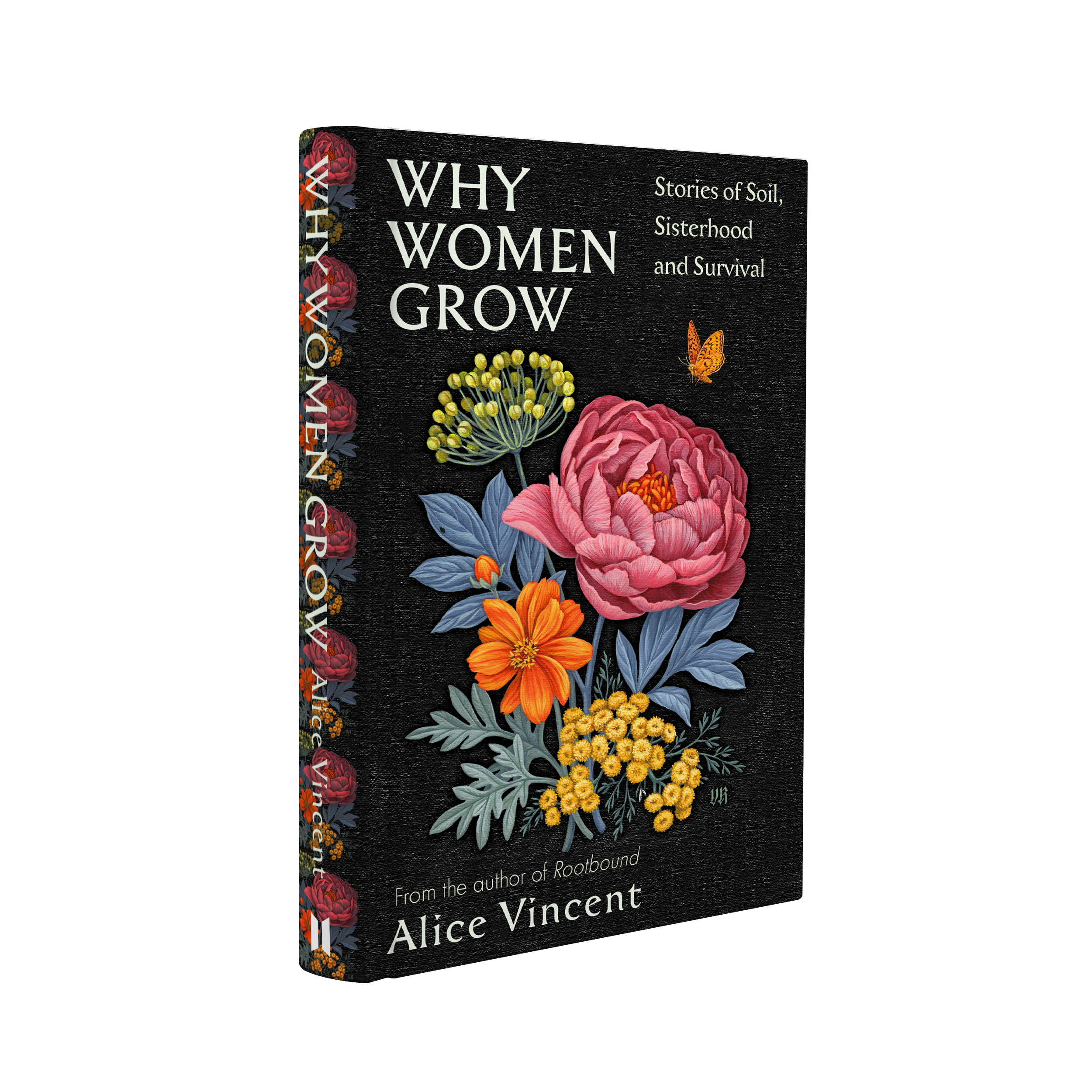 A hardback copy of Why Women Grow by Alice Vincent