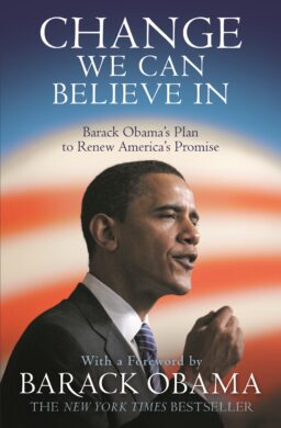 Cover artwork for 'Change We Can Believe In' by Barack Obama