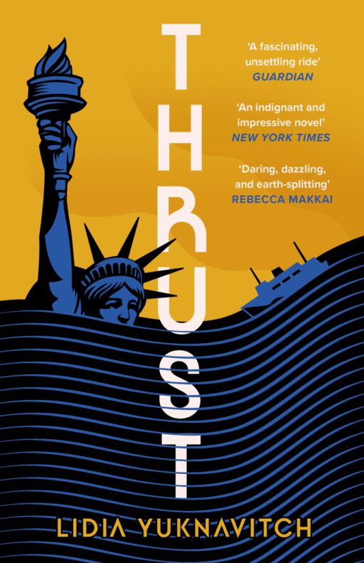 Cover artwork for 'Thrust' by Lidia Yuknavitch