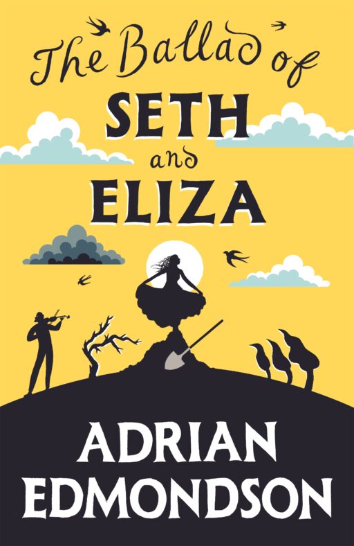 Cover artwork for 'The Ballad of Seth and Eliza' by Adrian Edmondson