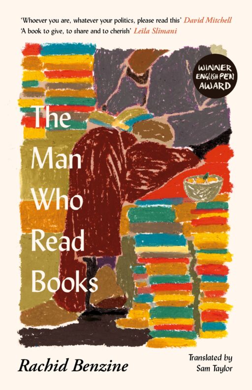 Cover artwork for 'The Man Who Read Books' by Rachid Benzine